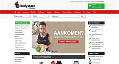 Desktop Screenshot of bodystore.nl